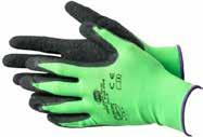Montage handschoen Latex coating Voor universeel gebruik Waterbestendige latexcoating bij de palmen, duimen en vingertoppen Uitstekende grip bij natte en droge omstandigheden,