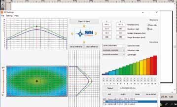 ICARO BLU SOFTWARE De eigen Icaro-software is zeer intuïtief, gebruiksvriendelijk en innovatief en door SEI Laser speciaal ontwikkeld voor de productie