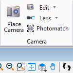 Camera functies Onder Camera vind je gereedschappen voor het plaatsen en wijzigen van (virtuele) Camera s.