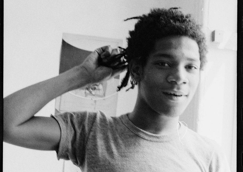 BASQUIAT Foto: Jean-Michel Basquiat SCHUNCK* presenteert met trots de tentoonstelling Basquiat, The Artist and His New York Scene, de Europese première van het vroege werk
