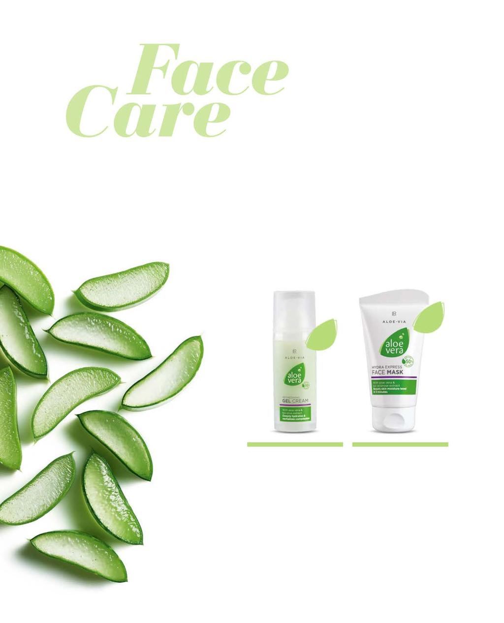 Het belangrijkste ingrediënt van onze skin care lijn pure gel bezit naast zijn regenererende en verzorgende werking vooral veel vochtigheid.