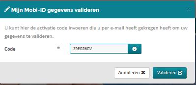 Mobi-ID beheerder worden o o o Om beheerder voor het betreffende bedrijf te kunnen worden moet u al via een Mobi-ID aan dat bedrijf gekoppeld zijn.