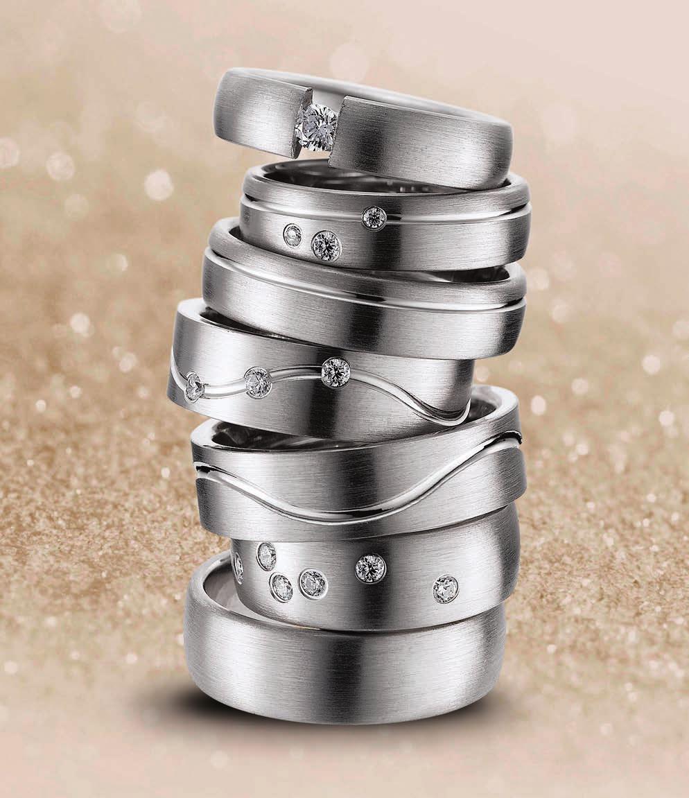 74 76 77 78 79 80 81 Alle Ringe auf dieser Doppelseite Sterling Silber 925/- mit Zirkonia.