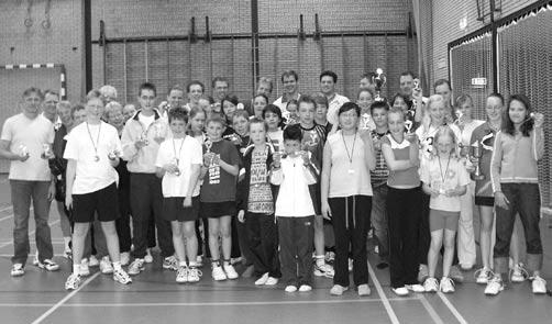 - 2 - OSM Badminton De prijswinnaars van de clubkampioenschappen,