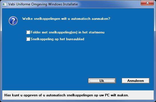 Stap 9: Afronding installatie Het installatieprogramma kan nu worden afgesloten. 2.2. Server installatie UO Stroming kan eenvoudig op een netwerk worden geïnstalleerd.