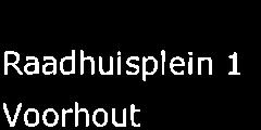 ri it l Raadhuisple n I Voorhout (;,:fi r0crìickanl i)il.