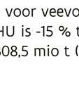 zijn dan in 2014/15 (opp maïs is 6 %, opp harde tarwe