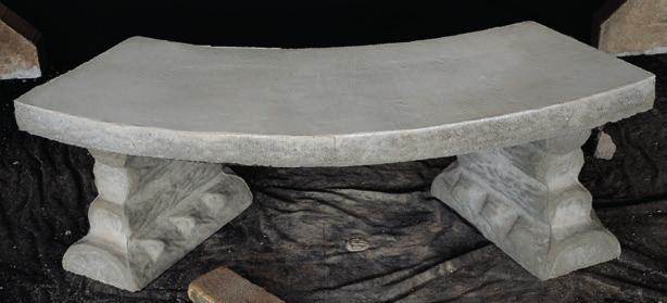 : Rustic round table + staander Afmeting : rond 160x74 cm