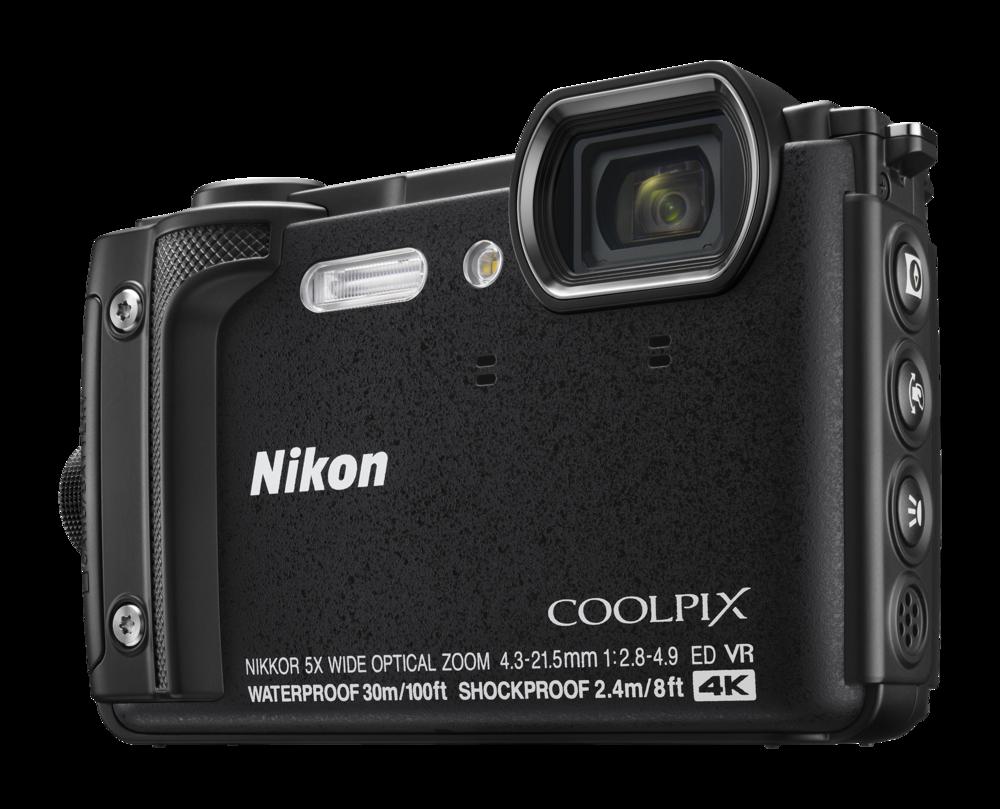 Actieve en avontuurlijke fotografen kunnen de Nikon COOLPIX W300 overal mee naartoe nemen.
