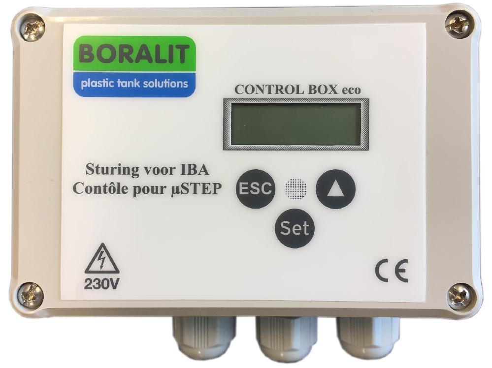 15. Handleiding controlbox.