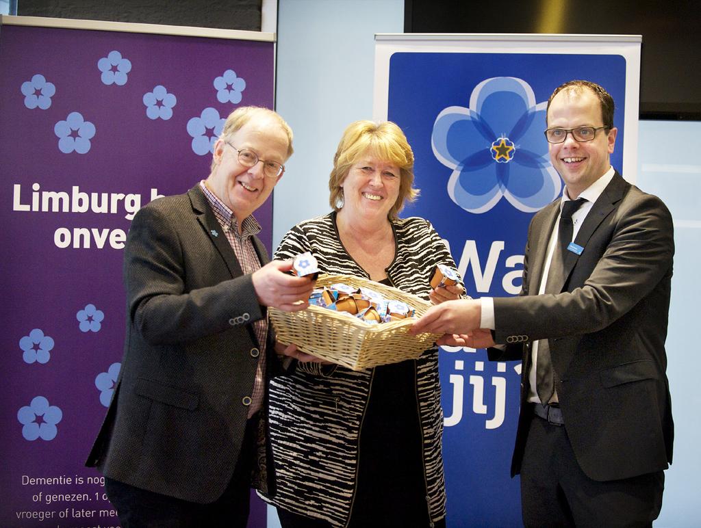 3 Campagne titels Campagne Limburg helpt Onvergetelijk Gemeente Roermond, Alzheimeronderzoekfonds Limburg en L1 zijn op 18 maart van start gegaan met de campagne Limburg Helpt Onvergetelijk voor een