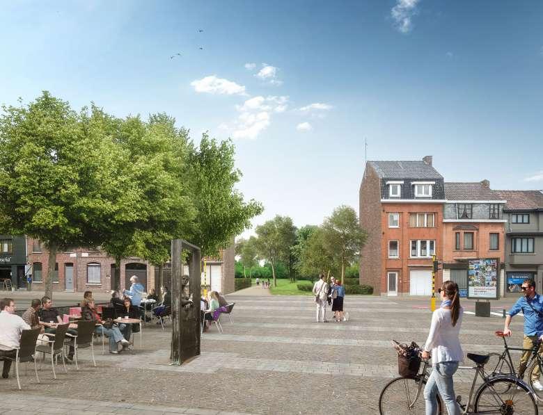 Bissegem Bissegemplaats krijgt groene verbinding met het ontmoetingscentrum Het nieuwe masterplan dat op 25 november 2017
