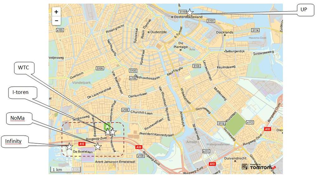 3. De CBRE objecten: cluster A dam