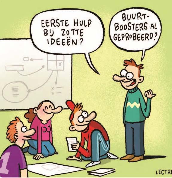 Projectoproep Buurtboosters Gezocht: bruisende ideeën om je buurt te boosten!