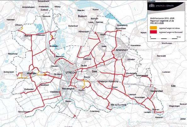 Auto In de provincie Utrecht ligt een uitgebreid netwerk van rijkswegen. Deze wegen zijn niet alleen van nationaal belang, maar ook van belang voor de regionale mobiliteit.