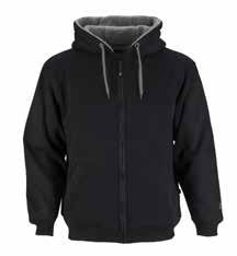 grijs MATERIAAL VERSTEVIGINGEN KLEUR MATEN 65% polyester 35% katoen 280 g/m² 100% polyester grijs (001-006) (013-018) S-3XL PRO-HOODY ZIPPER 1037097(xxx) Deze moderne sweater heeft lange mouwen,