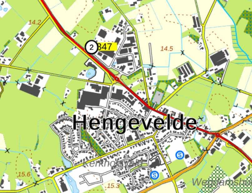 2 Het plangebied 2.1 Situering Het plangebied is gesitueerd aan de Goorsestraat (ongenummerd) te Hengevelde. Het ligt in de kern van Hengevelde.