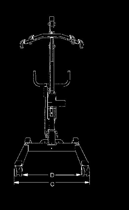 2102040035 Viking M Tillift Technische specificaties Tilsnelheid: Batterijen: Batterijlader: Motor mast: 3,5 cm/s onbelast 2 stuks 12V, 2,9 Ah oplaadbare batterijen, z.g. gelbatterijen.