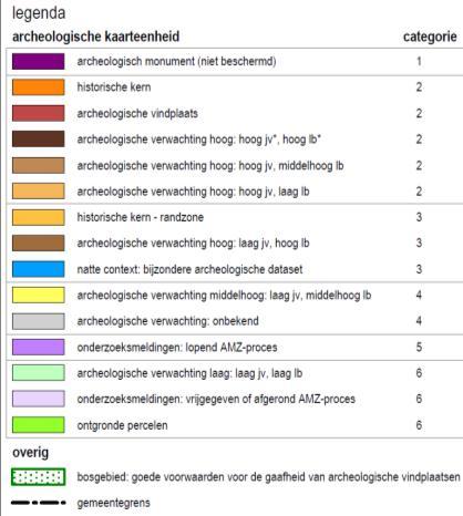 gebied met cultuurhistorische waarde of in een aardkundig waardevol gebied.