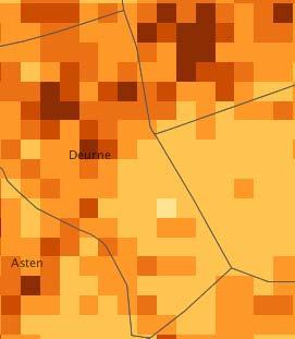 Bijlage 3 3 Figuur 2 Achtergronddepositie in 2013 (geraadpleegd, november 2014) (bron: geodata.rivm.