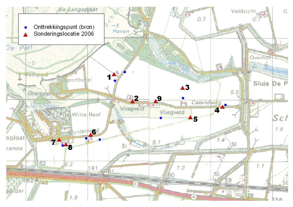 4. OMVANG ZOETWATERBEL De zoetwaterbel rondom het vliegveld Midden Zeeland is van groot belang voor de landbouw ter plaatse.