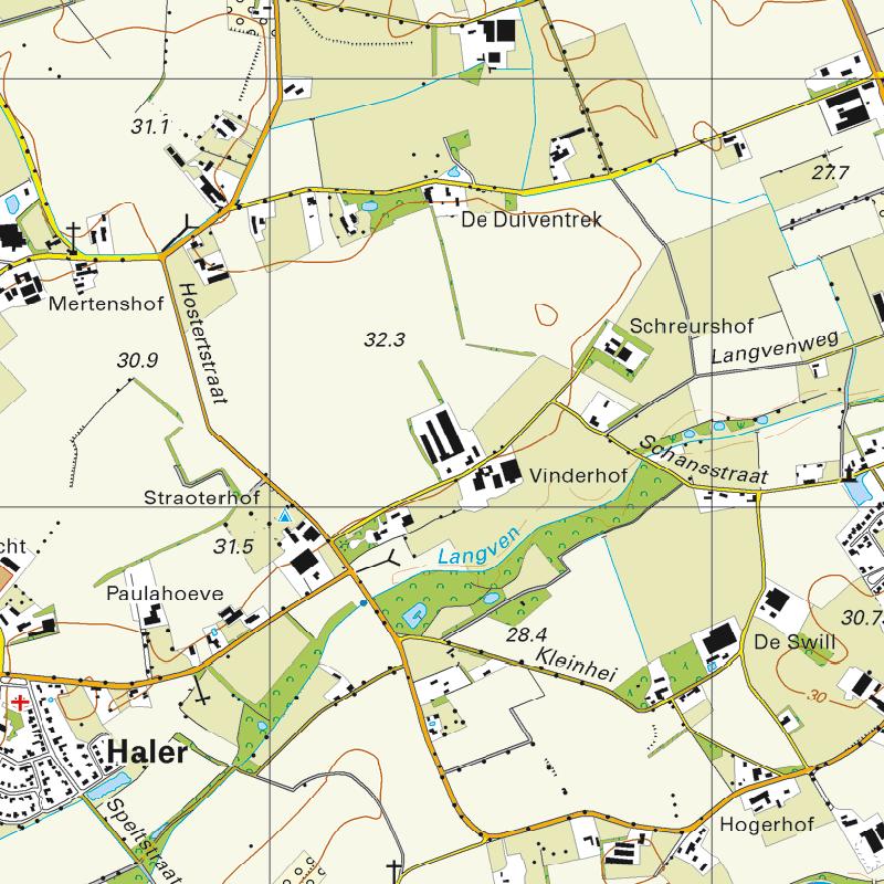 Omgevingskaart Klantreferentie: B1416 0 m 125 m