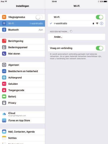 3. Tik op [Wi-Fi]. 4. Tik op de SSID (DIRECT-XXXXXX) van het apparaat. Het scherm voor het invoeren van een coderingssleutel wordt weergegeven. 5. Voer de coderingssleutel van Wi-Fi Direct in.