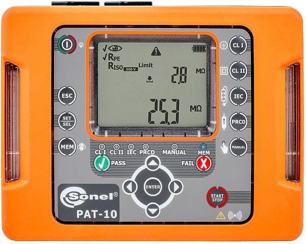 Handleiding PAT testers Sonel PAT-1, PAT-2,