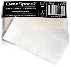 Voor gebruik op de CleanSpace ULTRA en CleanSpace EX Gewicht slechts 700 gram 489120 CleanSpace volgelaatmasker Medium/Large