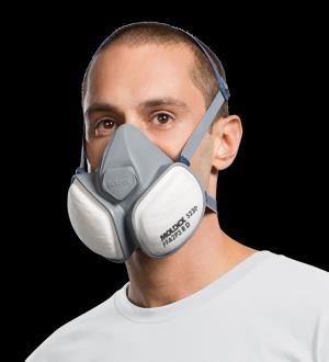 Moldex Compact Mask Bescherming tegen Gas, Nevel en Stof.