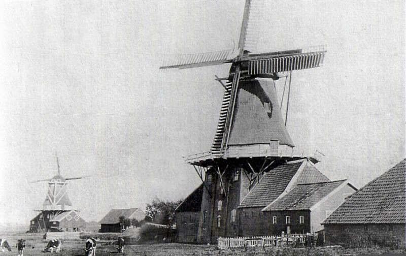 Figuur 6: Midlaren, Groningerstraat 21: foto uit 1890 genomen in