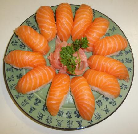 sashimi, 8 in/out zalm) Tonijn Combo (16 stuks) 22,00 (4 nigiri, 4 sashimi, 8 in/out tonijn) Zalm/Tonijn Combo ( 16 stuks) 21,00 (2 zalm Nigiri, 2 tonijn Nigiri, 2