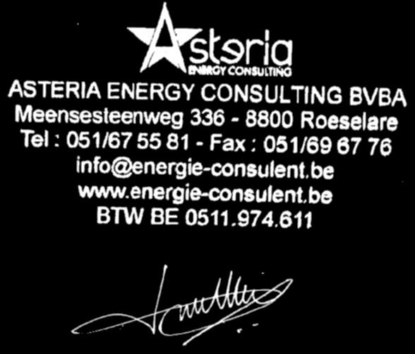 firma ASTERIA ENERGY CONSULTING KBO-nr.