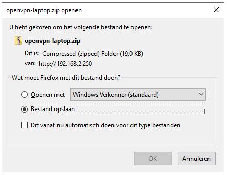 2 Maak van je Linux laptop een VPN cliënt 1. Open een Terminal venster 2.