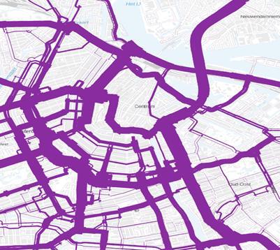 Uit dit onderzoek heeft Amsterdam enkele interessante inzichten kunnen halen voor het commerciële vervoer.