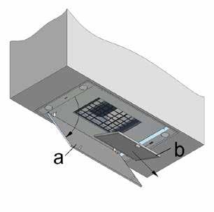 ONDERHOUD Onderhoud van het vetfilter In de afzuigkap bevindt zich 1 metalen vetfilter. Afhankelijk van het gebruik is het aan te raden het filter minstens één keer in de 2 weken te reinigen.