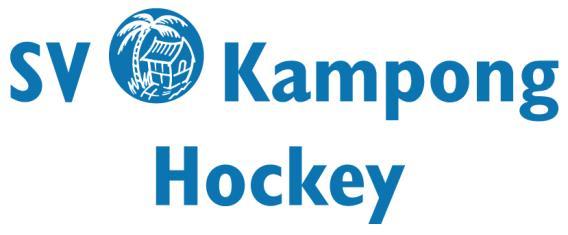 Huishoudelijk reglement SV Kampong Hockey per 1 februari 2018 Algemeen. Artikel 1 1.