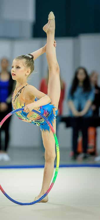 Foto: Bart Treuren 1.4 Sportgroep Ritmische Gymnastiek We kenden een geslaagd seizoen. Eerder ingezette ontwikkelingen hebben zich voortgezet.