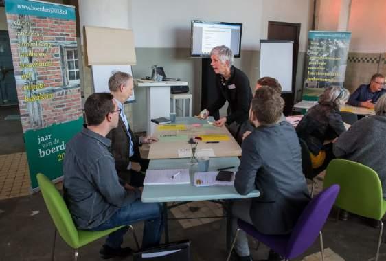 De workshop van Mirjam ten Hove ging over energietransitie. bedrijf op slot zetten: Dat maakt de opvolging een stuk moeilijker.