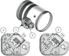 WH25 Inleiding Bedieningstypes Handmatig en compacte handmatig Handmatig Positiemicroschakelaars Desgevraagd kan de brandklep uitgerust worden met een positiemicroschakelaar (optie S2) die de positie