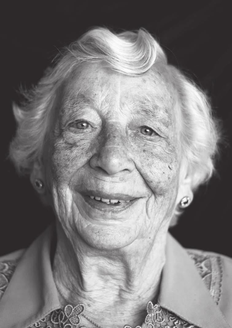 Johanna Oosterbaan (86 jaar) Ik was kwetsbaar toen mijn enig kind op haar 64ste overleed aan kanker. Gelukkig heb ik drie schatten van kleindochters.