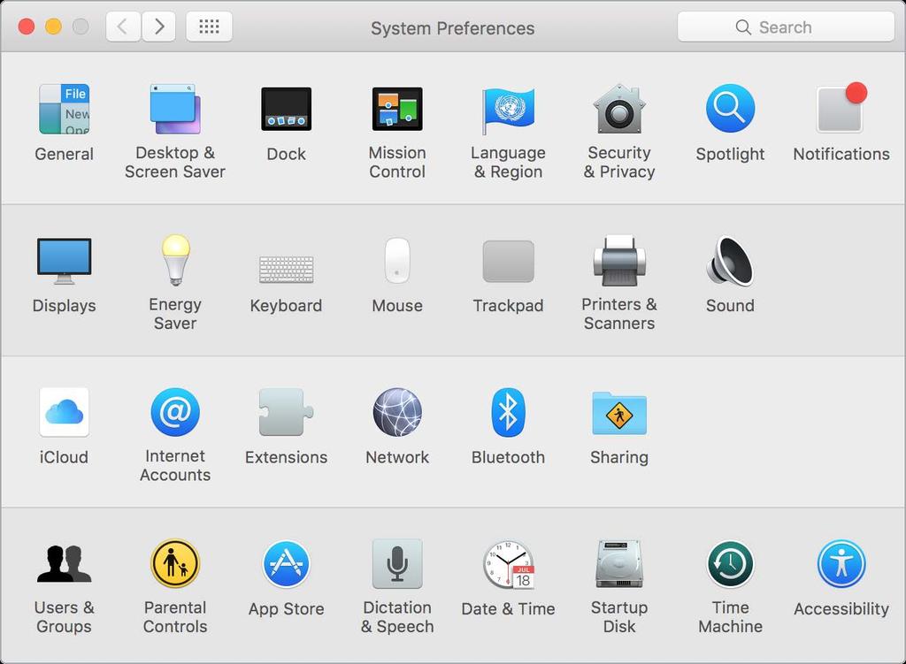 Uw MacBook Air aanpassen. Klik op het symbool 'Systeemvoorkeuren' in het Dock of kies Apple-menu > 'Systeemvoorkeuren'. Klik vervolgens op het type voorkeur dat u wilt instellen.