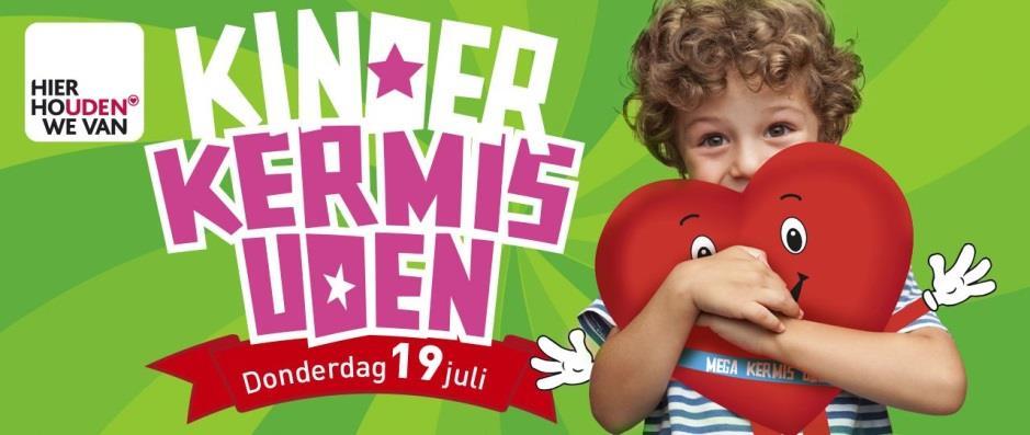 Donderdag 19 juli 13.00 uur Kinderkermis. Met allerlei leuke activiteiten voor de kinderen, schminken, een knotsgekke clown en een super gave puzzeltocht over de kermis. 13-00-01.