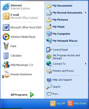 Start-knop Staat een eenvoudige toegang toe tot alle Windows-programma's. Met het menu Start kunt u de programma's aanpassen en tonen die u het meeste gebruikt.