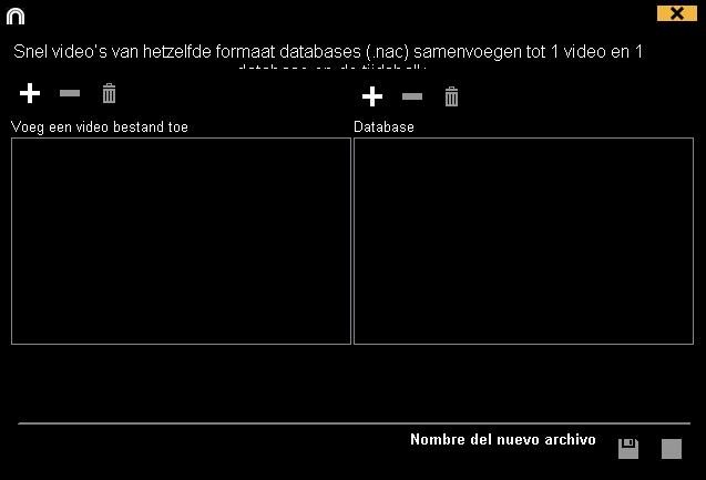 7.6 Snel video s van hetzelfde formaat en databases (.