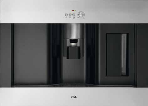 A2793 Avance inbouw koffiepadmachine (nis 45 cm) Inbouw koffiepadmachine voor alle soorten koffie- en theepads van alle bekende merken. Eenvoudige bediening d.m.v. druktoetsen.