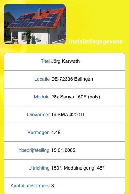 De Solar-Log -app iphone