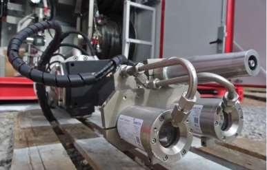 spray nozzles ifv te reinigen tank / werkdruk Hydraulische sturing van bewegingen ATEX