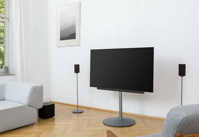 Loewe klang 1 Veelzijdig! Loewe klang 1 - De klang 1 luidsprekers met een krachtig 120 watt muziekvermogen zijn modern en elegant. Twee fullrange speakers die voor een krachtige sound zorgen.