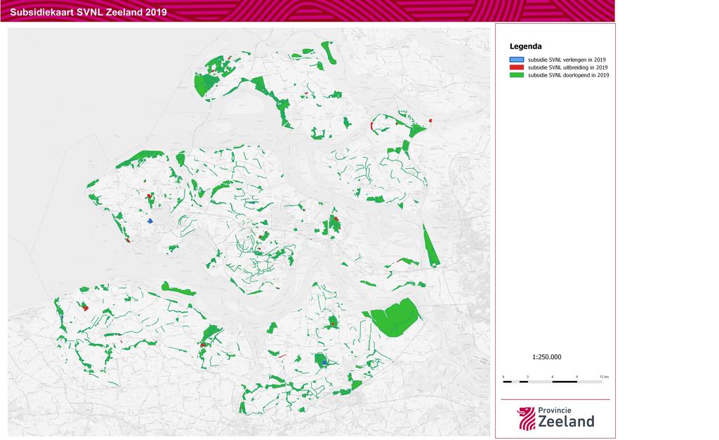 Bijlage 6 Subsidiekaart SVNL-N Zeeland 2019 13